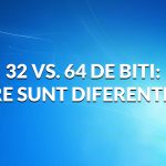 ❓ Care sunt diferențele dintre un sistem de operare pe 32 de biți și unul pe 64 de biți